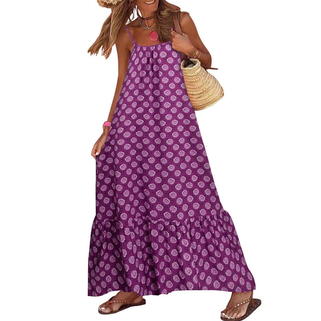 Delaney Mosaic Print Maxi Dress