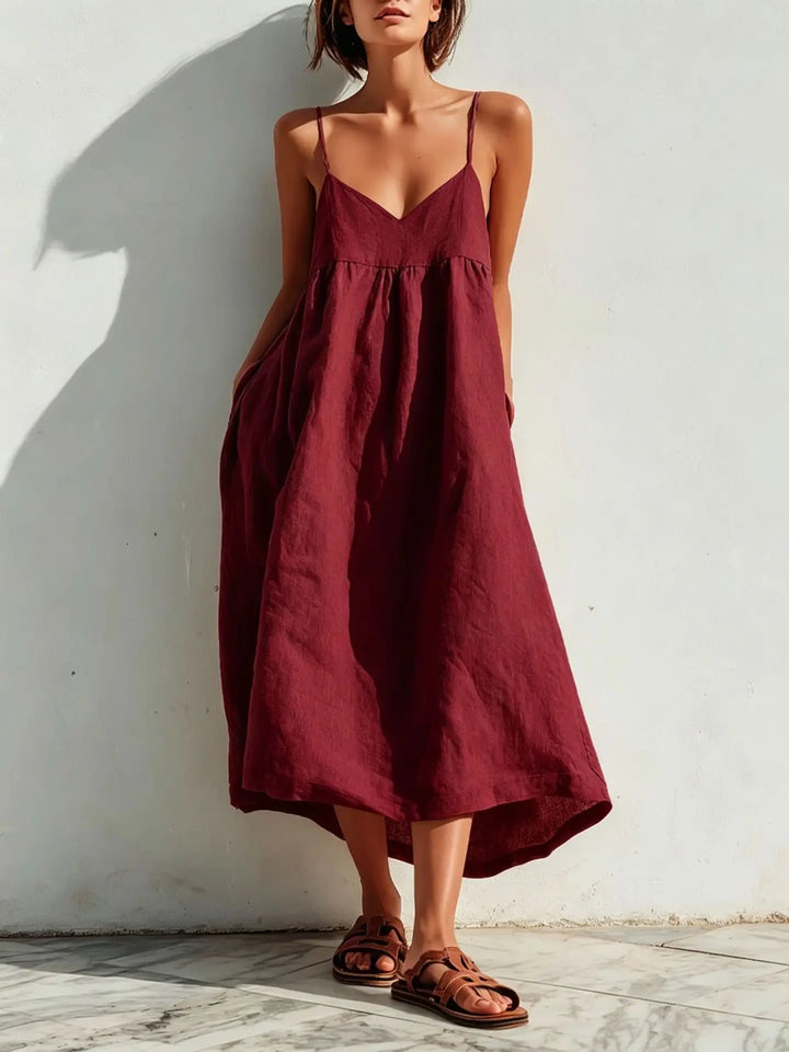 Isabel Pocket Summer Maxi Dress