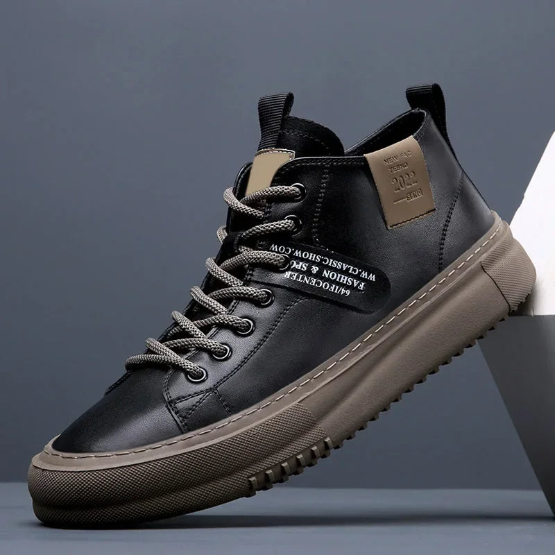 Caspian Leather Sneakers