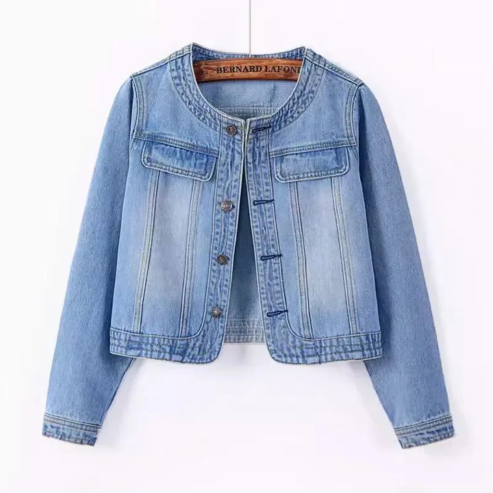 Tinsley Cropped Denim Jacket