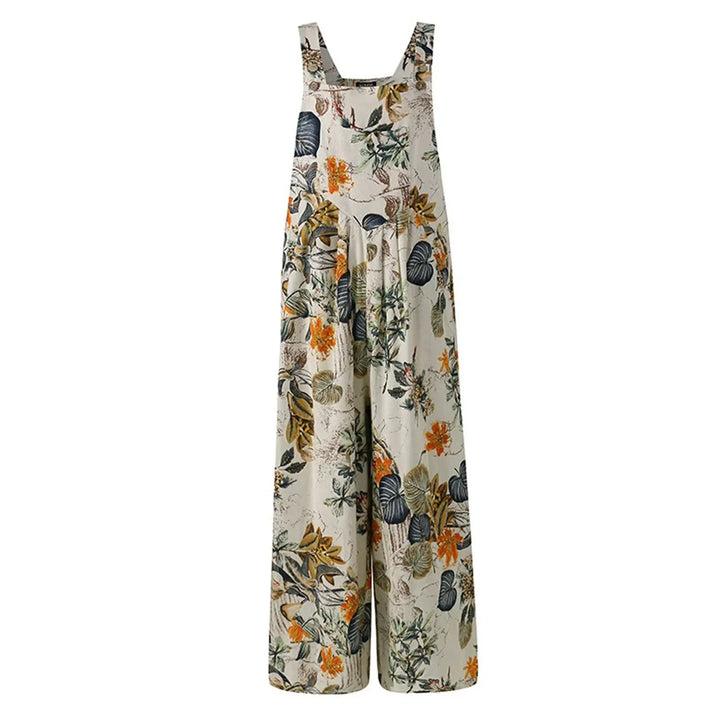 Caroline Floral Pocket Jumpsuit