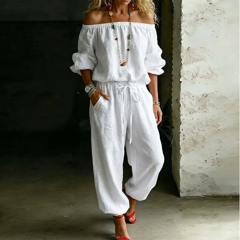 Shannon Off Shoulder Jumpsuit