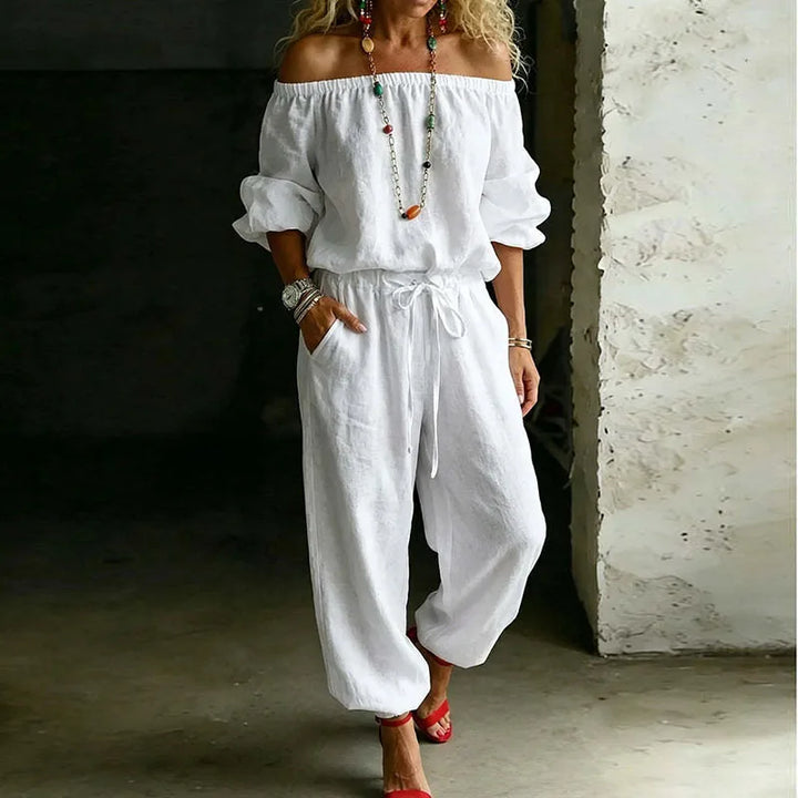 Shannon Off Shoulder Jumpsuit
