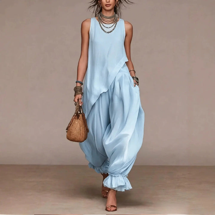 Lilia Relaxed Harem Two-Piece Set