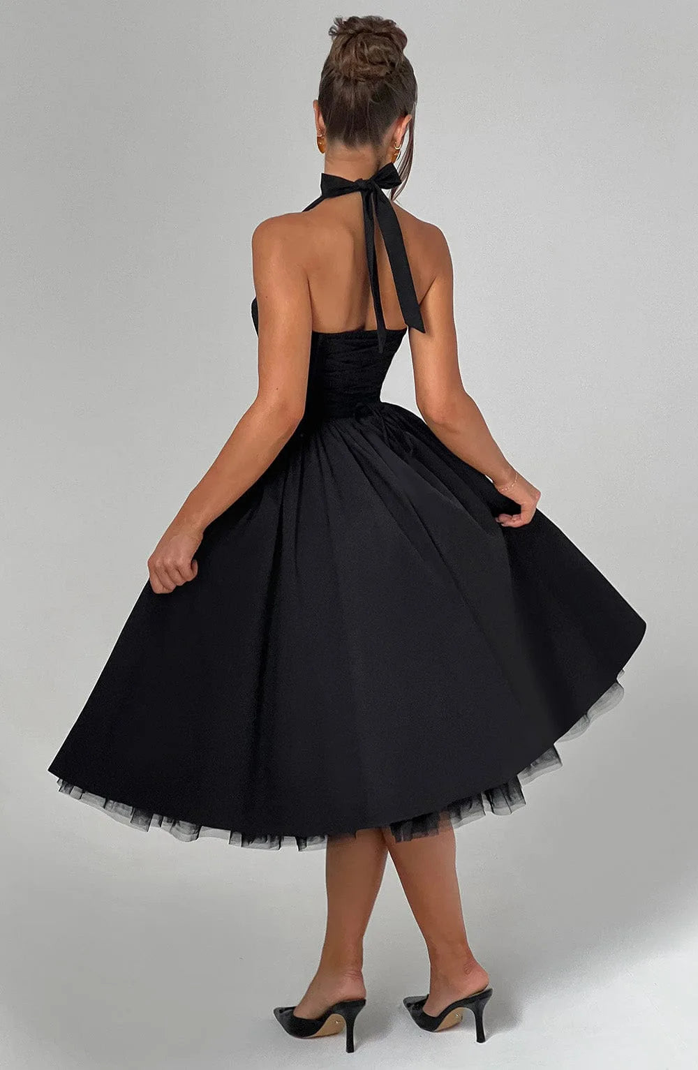 Melinda Halter A Line Baby Doll Dress