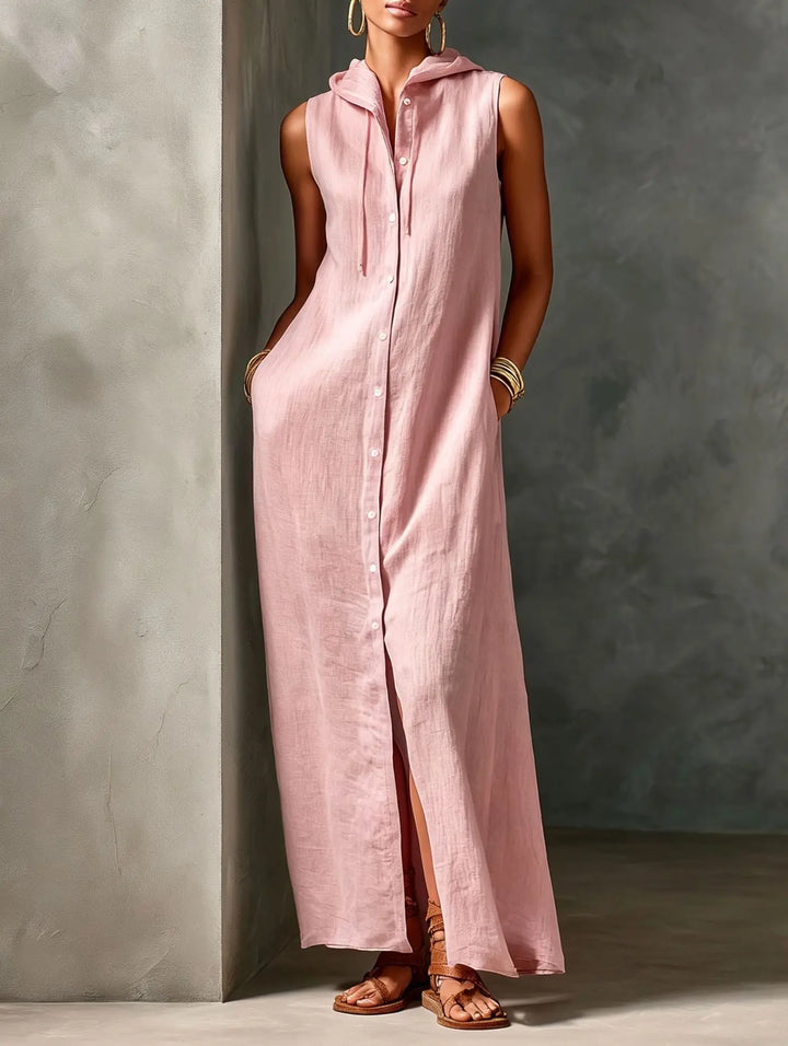 Laarni Hooded Relaxed Maxi Dress