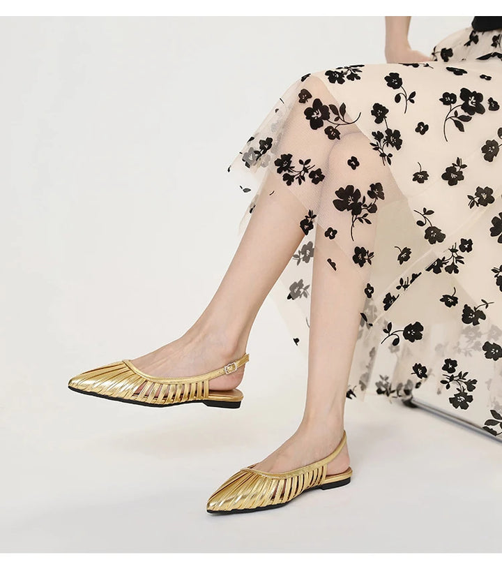 Annalise Orthopedic Pointed Flats