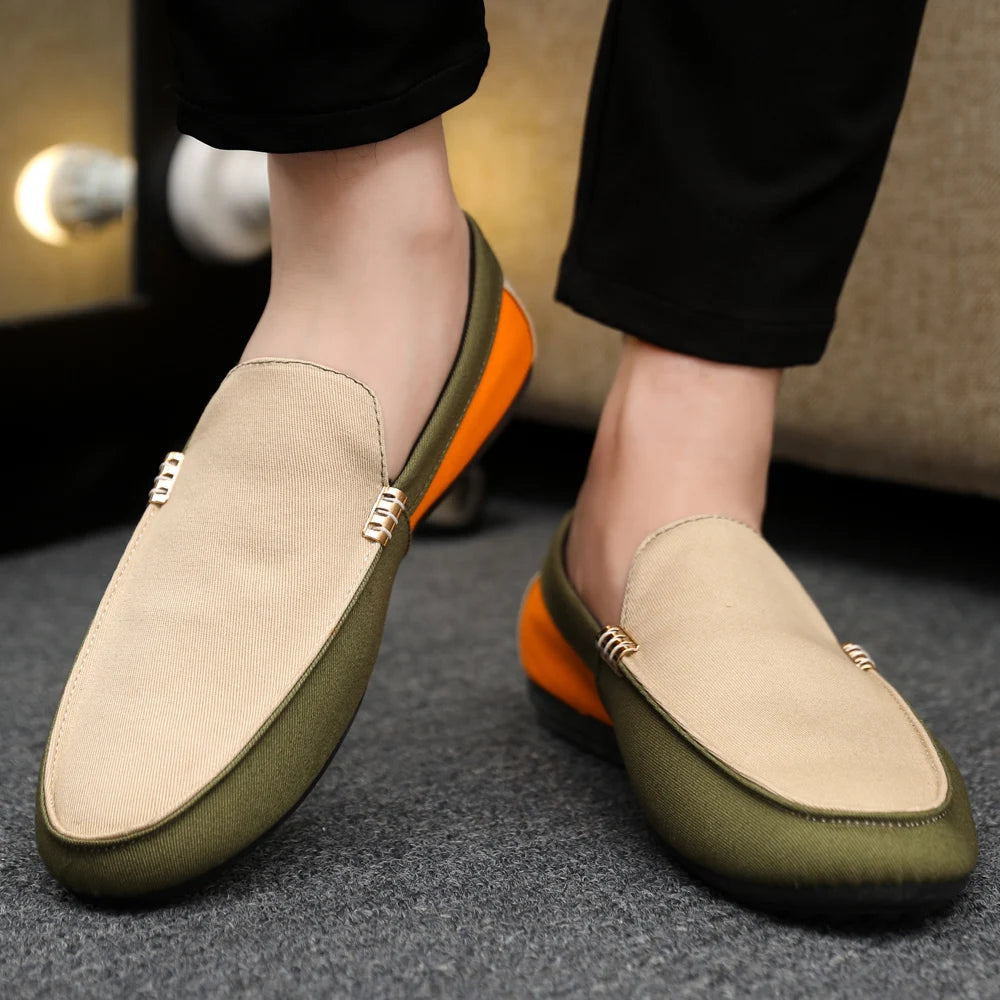 Elmer Canvas Mule Loafers