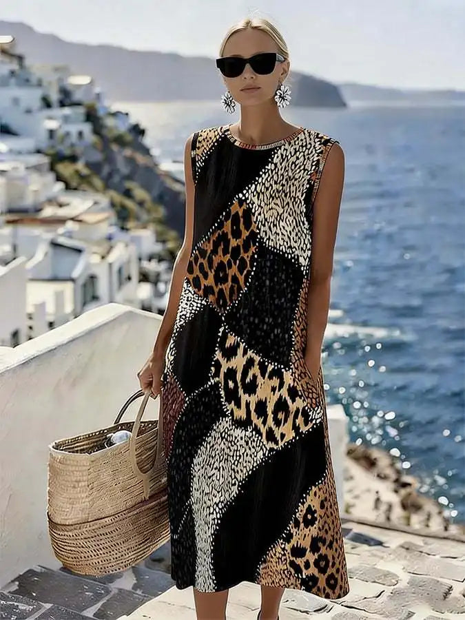Alessia Relaxed A Line Maxi Dress