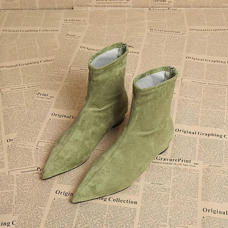 Harlow Pointed Toe Bootie