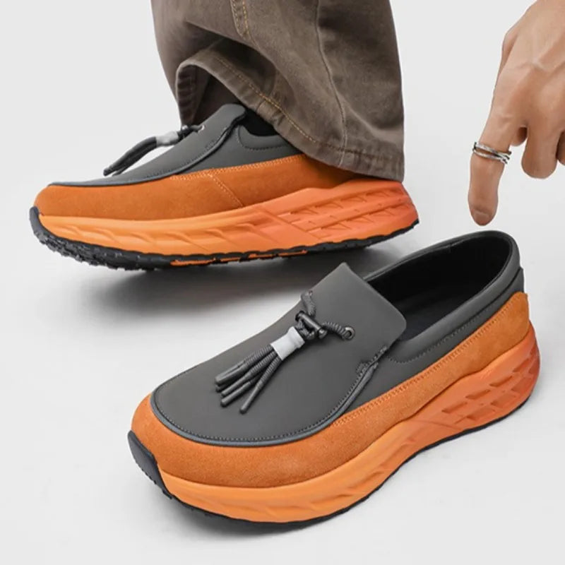 Jakob Leather Tassel Loafers