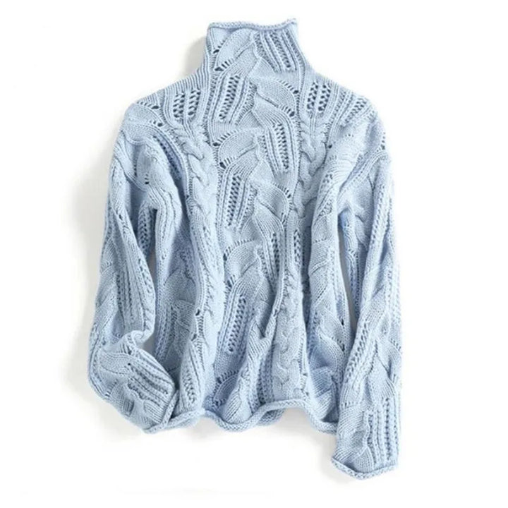 Sabine Openwork Cable Sweater