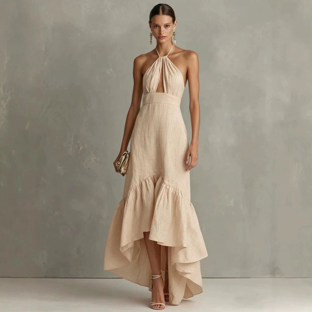 Carter Halter Wedding Guest Dress