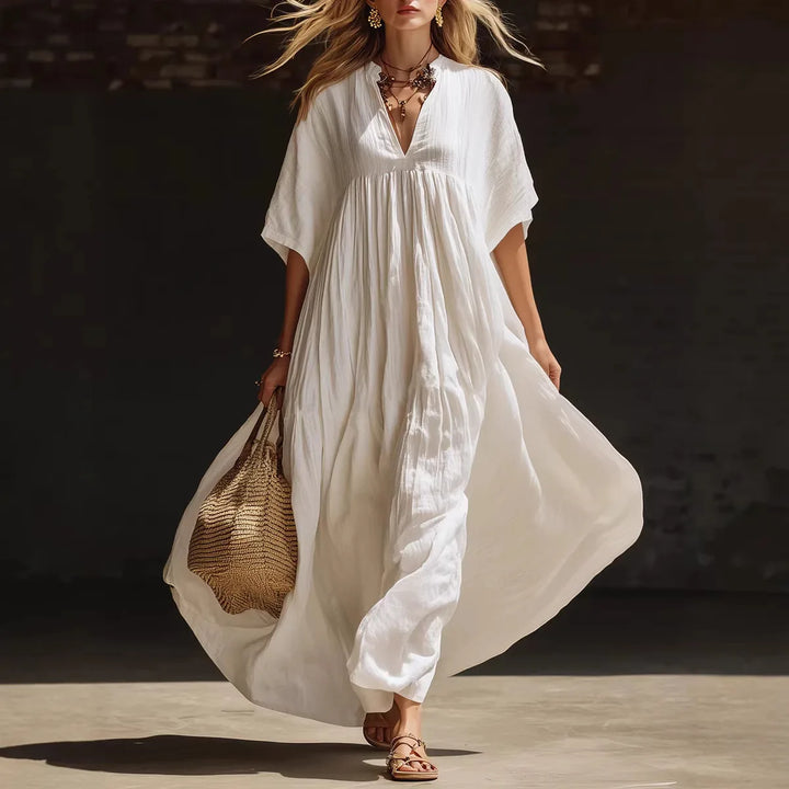 Rosalina Flowy Relaxed Maxi Dress