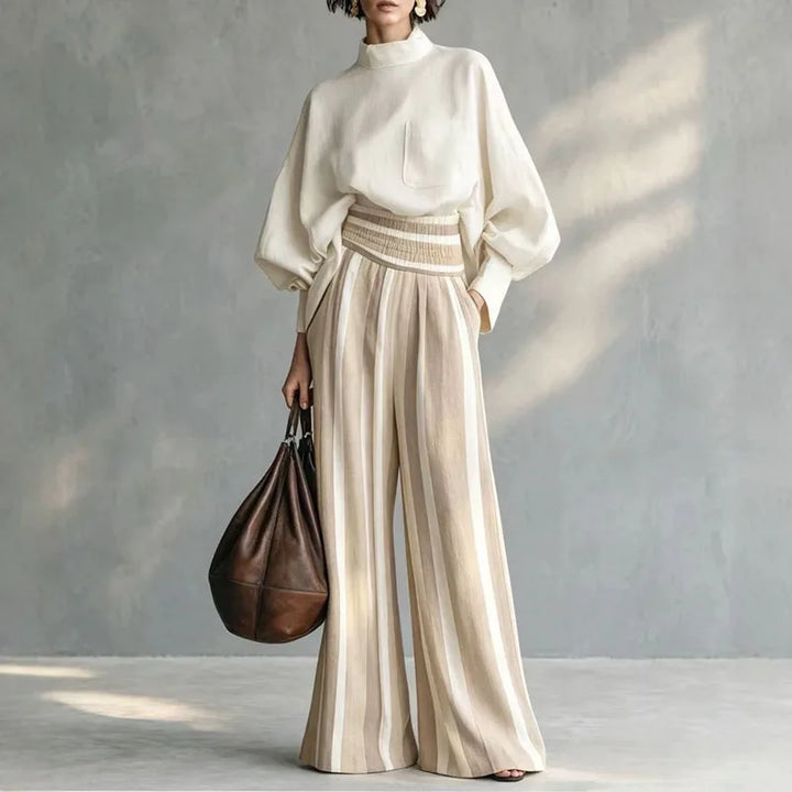 Lennox Relaxed Striped Pant Set