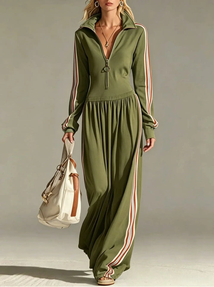 Aveline Activewear Stripe Jumpsuit