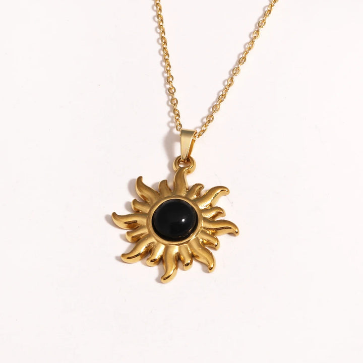 Aurora Spiral Sun Pendant