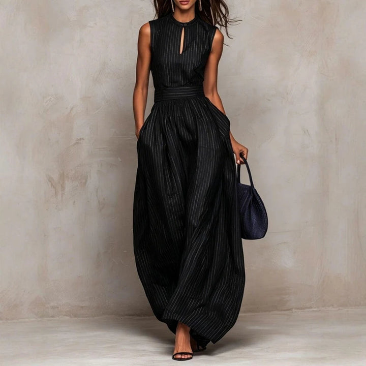 Savina Sleeveless Wide Leg Jumpsuit