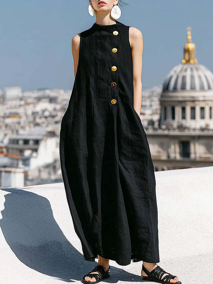 Presley Casual Pocket Maxi Dress