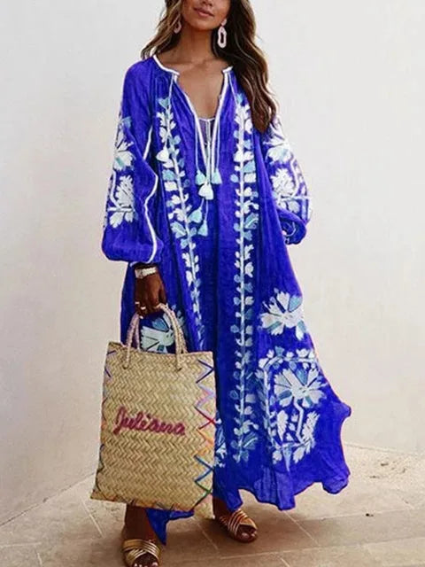 Savanna Bohemian Maxi Dress