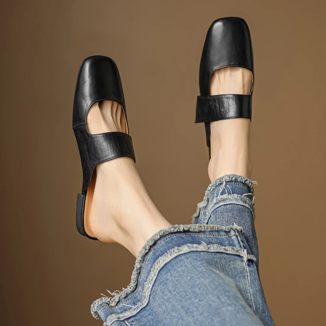 Briar Genuine Leather Flats