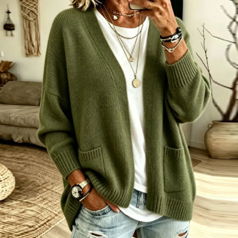 Evelyn Pocket Knit Cardigan