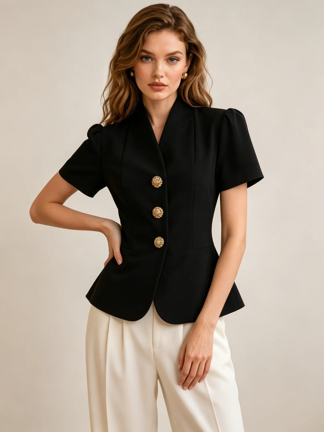 Margaux Waist Cinched Blazer