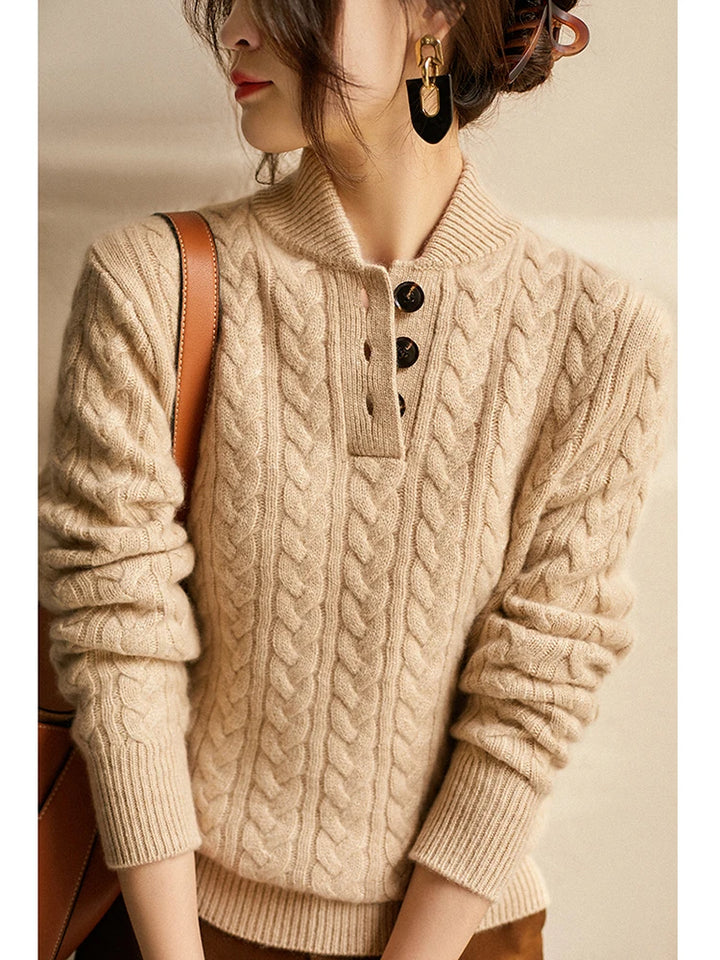 Annika Cable Knit Sweater