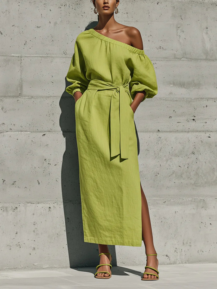 Marceline Off Shoulder Maxi Dress