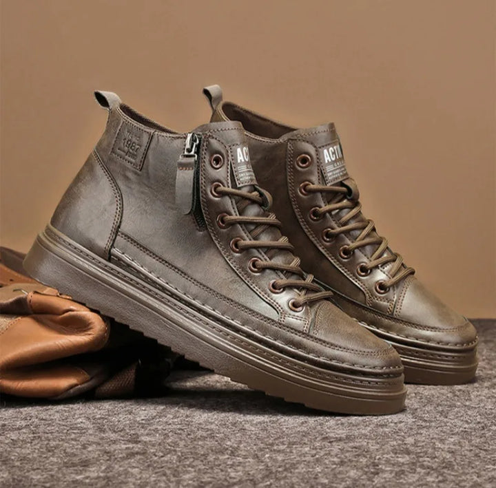 Gladiator Leather Sneakers