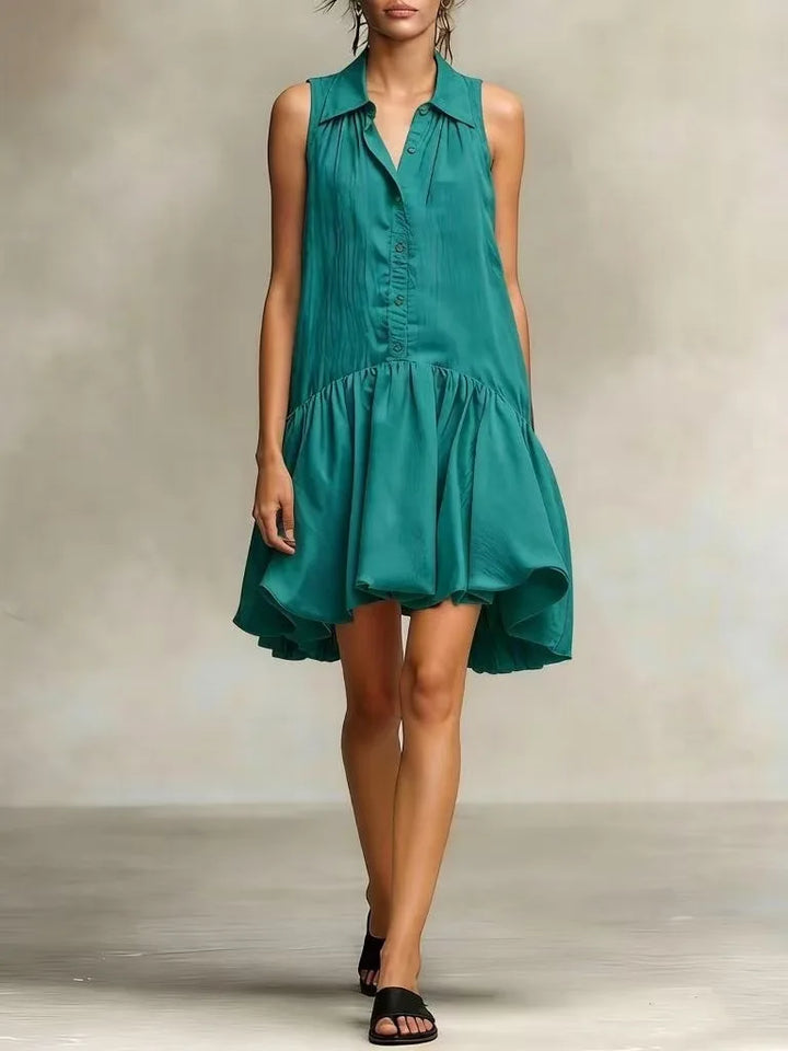 Sienna Breathable Shirt Mini Dress