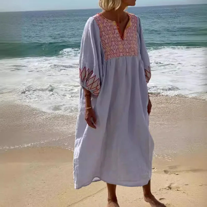 Genevieve Boho Relaxed Maxi Dress