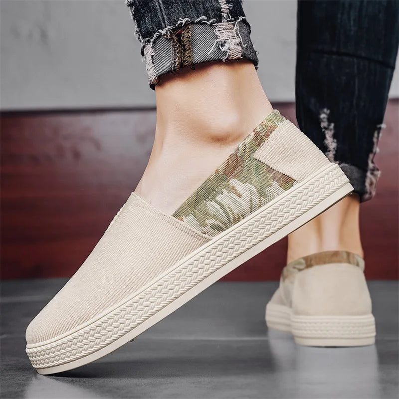 Louis Orthopedic Canvas Slip Ons