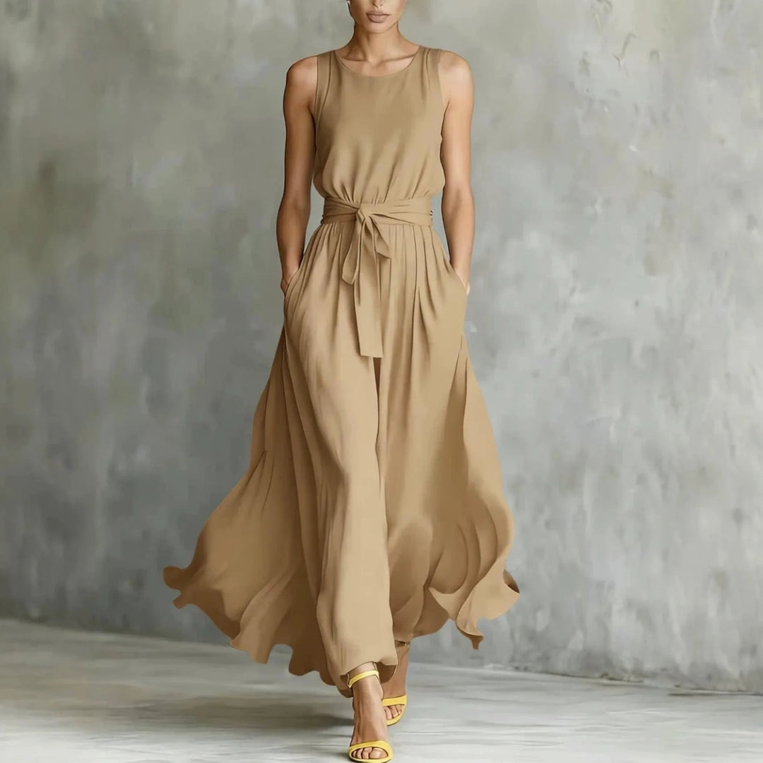Milla Elegant Pocket Maxi Dress