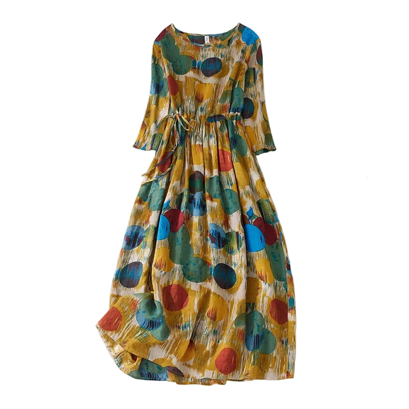 Camilla Polka Dot Midi Dress