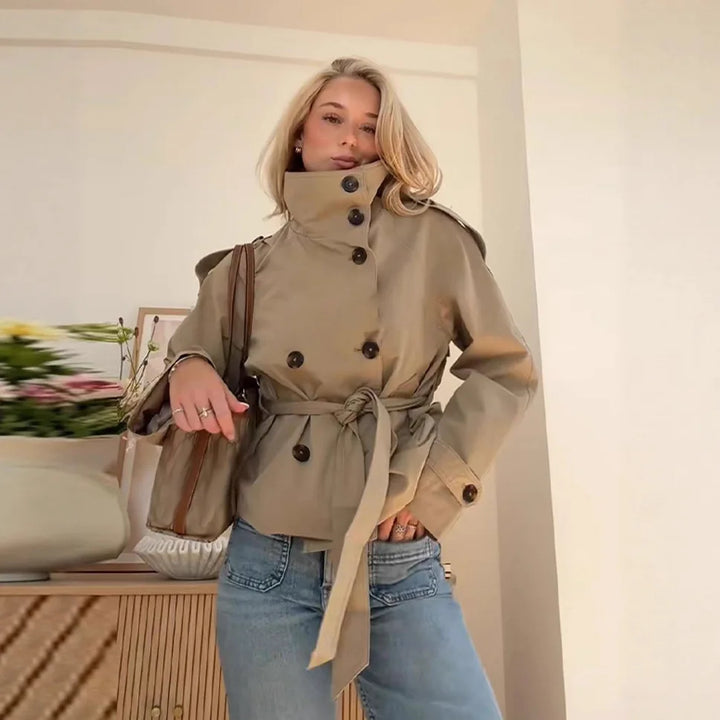 Audrey Short Trench Jacket