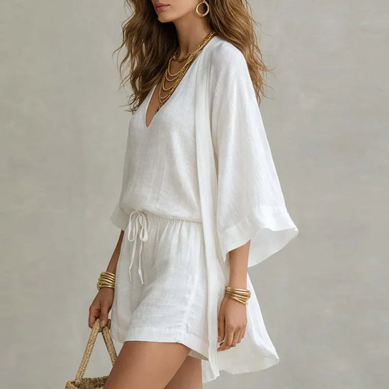 Claudia Linen 3 Piece Co-ord Set