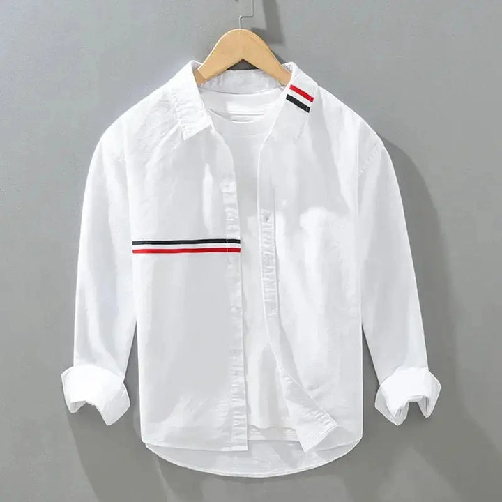 Callahan Cotton Stripe Shirt
