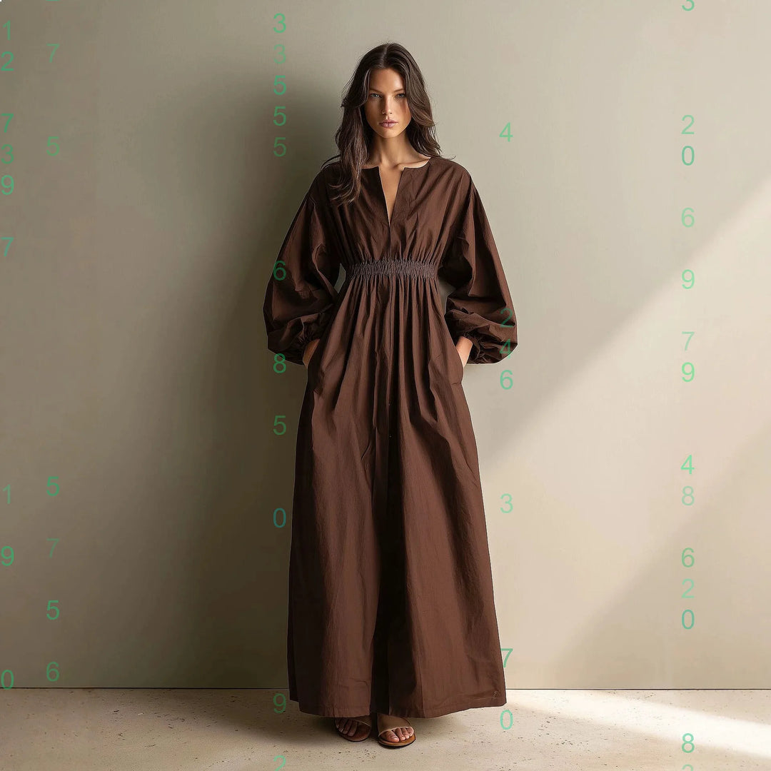 Elowen Elegant Relaxed Maxi Dress