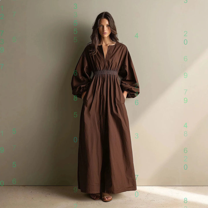 Elowen Elegant Relaxed Maxi Dress