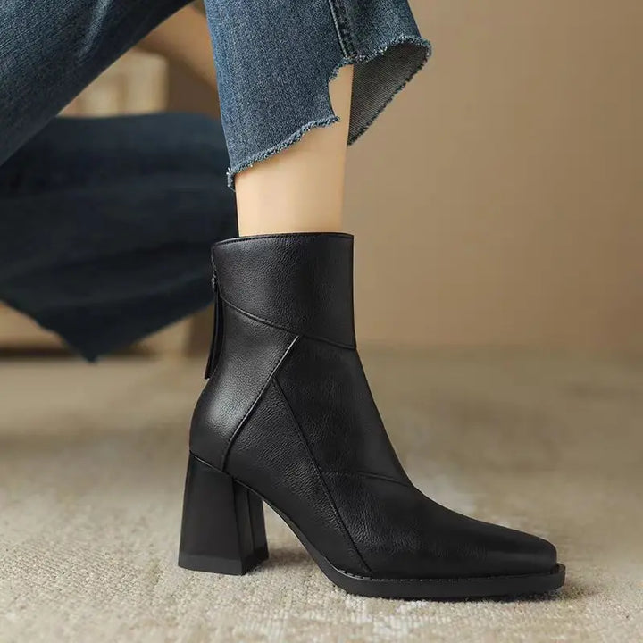 Meredith Leather Ankle Boots
