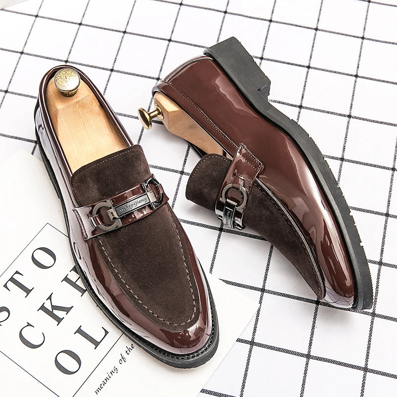 Ethan Metal Accent Casual Loafers