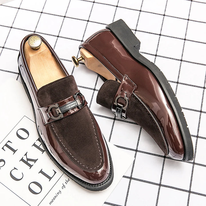 Ethan Metal Accent Casual Loafers
