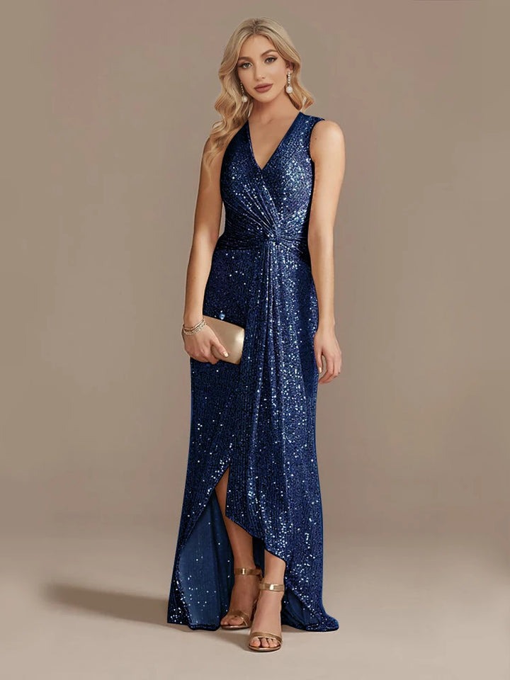 Katherine Sequin Evening Wedding Guest Dress