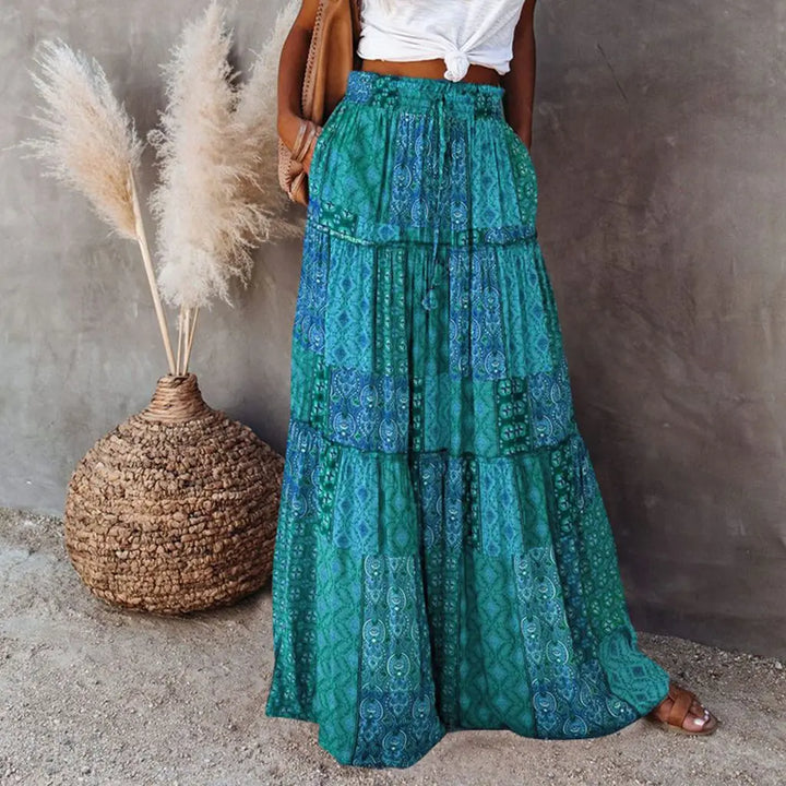 Briana Bohemian Pocket Skirt