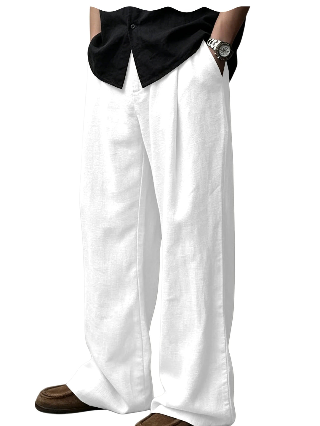 Asher Relaxed Wide Leg Pants