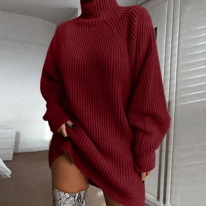 Hollis Oversized Knit Sweater Dress
