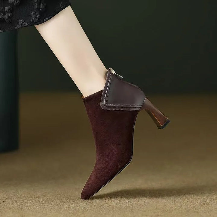 Romy Pointed Toe Ankle Boots