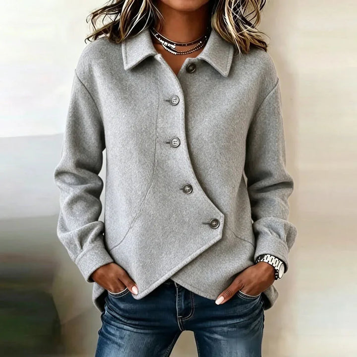 Tessa Velvet Button Jacket