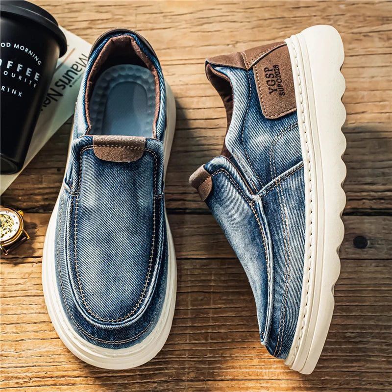 Bert Orthopedic Canvas Slip-On Loafers